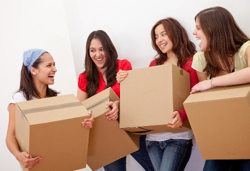 Illustration of ethical moving services and human rights commitment