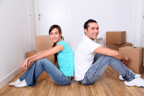 Booking confirmation and transport arrangement for removals