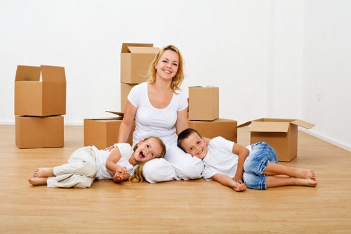 Professional packing and labelling for a Bloomsbury office move