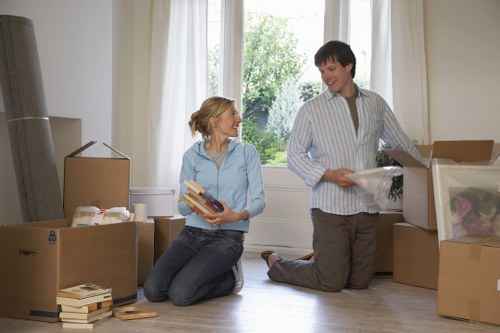 Office removals service supporting a commercial move in Bloomsbury