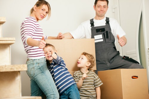 Moving essentials and packing materials for a Bloomsbury flat relocation